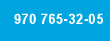 970 765-32-05